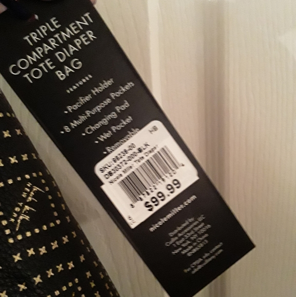Nicole Miller New York tote diaper bag - Picture 8 of 8
